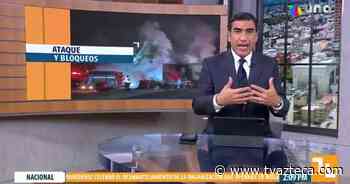 Alerta en Jocotepec, Jalisco, tras ataque a balazos y bloqueos - TV Azteca