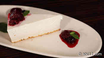 Crab Cheesecake is Fin Surf and Turf's unique but delicious dish