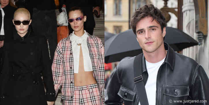Gigi & Bella Hadid Walk Burberry Show Together, Jacob Elordi Joins More Celebs to Watch!