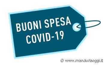 MANDURIA - Buoni spesa per famiglie in disagio economico a causa del Covid: da oggi al via le domande - ManduriaOggi