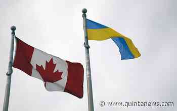 Belleville shows solidarity with people of Ukraine - Quinte News