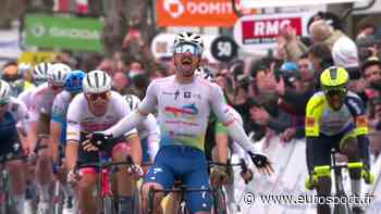 Paris - Nice - Burgaudeau résiste jusqu'au bout au peloton pour ouvrir son palmarès - Eurosport FR