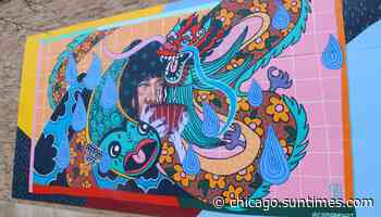 Chicago murals: Caroline Liu’s Argyle Street mural features a carp, a dragon, soup for the soul - Chicago Sun-Times