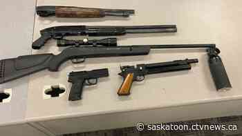 Saskatoon police lay 23 gun charges following search of home - CTV News Saskatoon