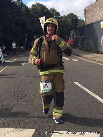 Firefighter Dan to run London Marathon in full kit - including breathing apparatus - Gazette & Herald