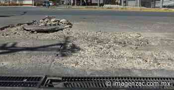 Denuncian malas condiciones de la avenida Plateros en Fresnillo - Imagen de Zacatecas, el periódico de los zacatecanos