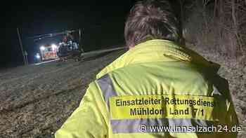 Schwere Verbrennungen: Person mit Hubschrauber in Klinik geflogen