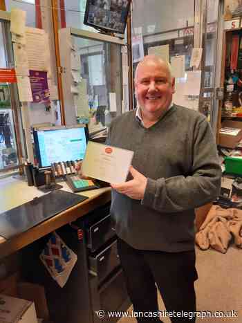 Postmaster celebrates 30 years in Post Office career serving people of Lancashire