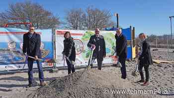 Sanierung in Burgtiefe: Spatenstich für zwei neue Spielplätze auf Fehmarn - fehmarn24.de