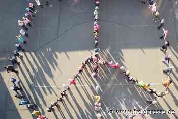 Schule setzt Zeichen für Frieden - freiepresse.de