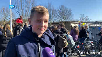 Leerlingen SG De Dijk halen geld op voor Oekraïne: "Fijn om iets te kunnen doen" - NH Nieuws