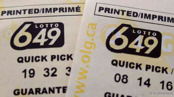 Lotto win in BC: Ticket sold in Chilliwack matches all 6 numbers | CTV News - CTV News Vancouver