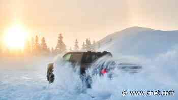 2022 Ford F-150 Lightning Dances in the Snow     - Roadshow