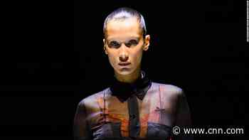 Bella Hadid walks in first Burberry show since the pandemic