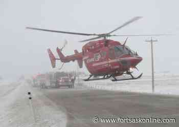 STARS, Fort Saskatchewan emergency services called to fatal collision - FortSaskOnline.com