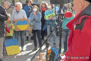 Friedenskundgebung mit Missklängen