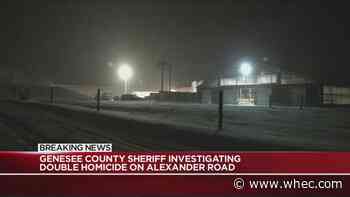 Double homicide investigation in Genesee County
