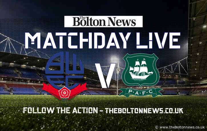 Bolton Wanderers v Plymouth Argyle - Team news, build-up and highlights - The Bolton News