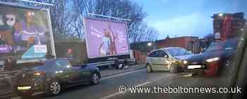 Dash-cam footage appeal after multi-vehicle crash in Bolton town centre - The Bolton News