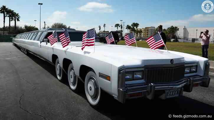 An Absolute Hero Restored the 30 Metre Limo to Its Former Glory and Broke a World Record in the Process