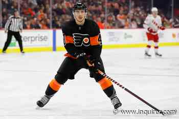 Flyers recall center Morgan Frost with Scott Laughton out indefinitely with a concussion - The Philadelphia Inquirer