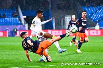 Réduit à dix après l'expulsion de Dante, l'OGC Nice souffre à Montpellier (0-0)