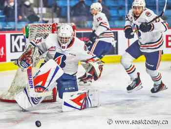 Weyburn player named WHL Goaltender of the Week - SaskToday.ca