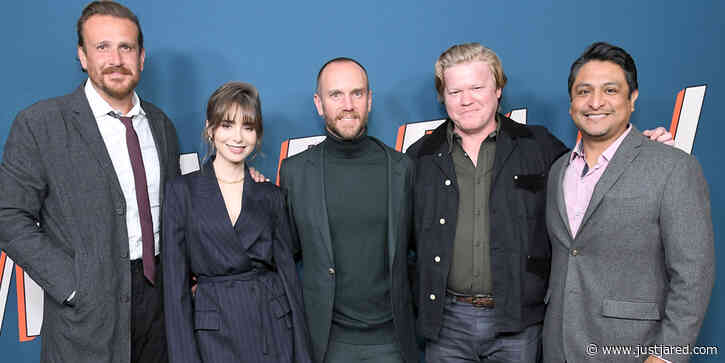 Lily Collins & Charlie McDowell Couple Up For The Premiere of Their New Film 'Windfall'