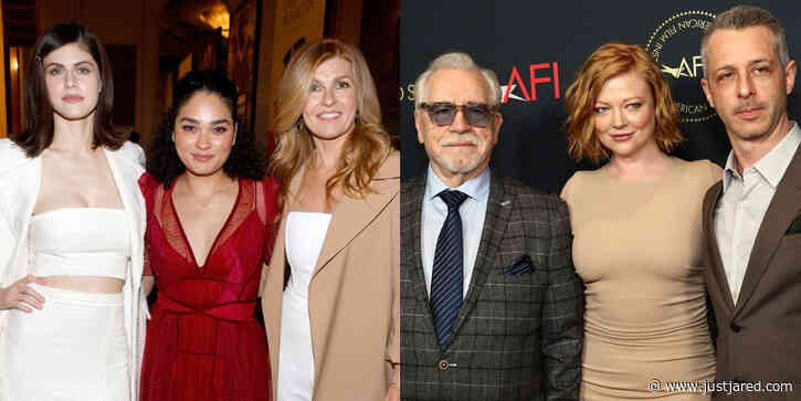HBO's 'Succession' & 'The White Lotus' Casts Reunite at AFI Awards 2022!