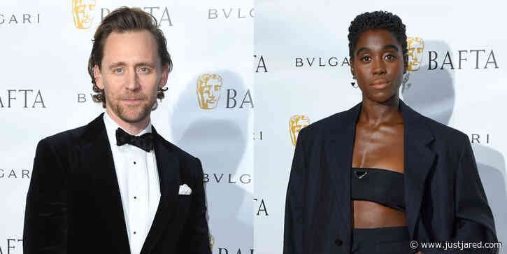 Tom Hiddleston Looks So Dapper at BAFTAs Dinner with Lashana Lynch & More
