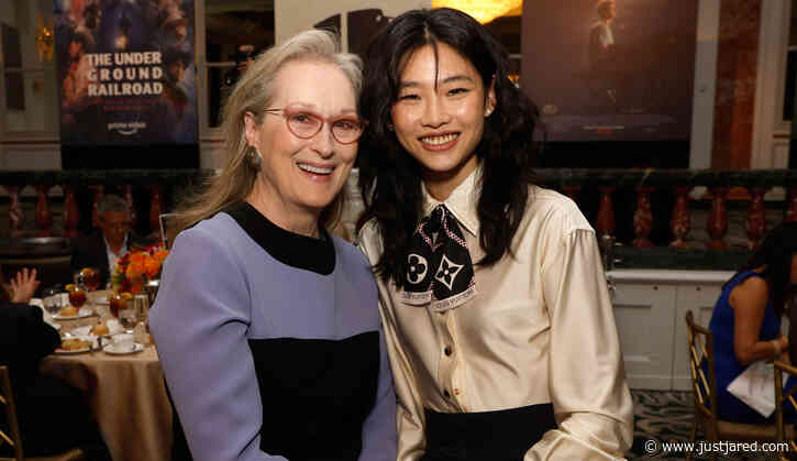 Squid Game's HoYeon Jung Meets Meryl Streep, Margaret Qualley, & More at AFI Awards 2022!