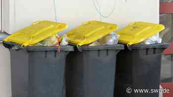 Verpackungsmüll wird im Kreis Ravensburg künftig abgeholt - SWR Aktuell
