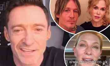 Delta Goodrem and Hugh Jackman at Australia Unites: Red Cross Flood Appeal - Daily Mail