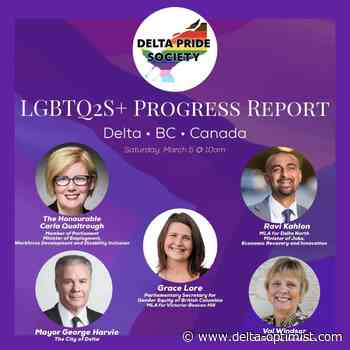 Delta Pride Society provides progress report - Delta Optimist