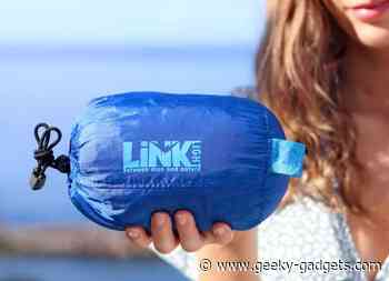 LINK lightweight travel hammock, bag and blanket in one