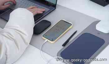 Civiee heated mouse mat and desk pad