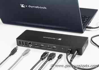 Dynabook 8K Thunderbolt 4 dock $350