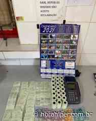 Homem é detido por prática de jogo do bicho em Imbituba - Hora Hiper