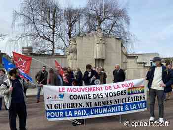 Epinal - Nouvelle manifestation contre la guerre en Ukraine - Epinal infos - Epinal Infos