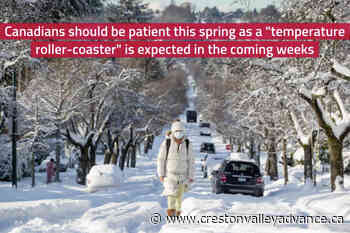 Canada expected to see ‘temperature roller-coaster’ - Creston Valley Advance
