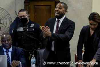 Jussie Smollett sentenced to 150 days in jail in fake attack - Creston Valley Advance