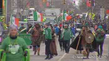 Excitement fills the air at Rochester St. Patrick's Day Parade