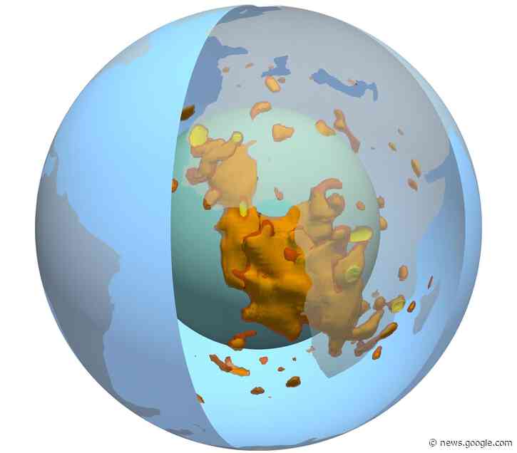 Two Massive Blobs in Earth's Mantle Baffle Scientists With Their Surprising Properties - SciTechDaily