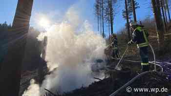 Siegen: Waldbrand gelöscht, zweites Feuer zufällig entdeckt - WP News