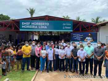 Investindo no futuro, Águas de Timon e Prefeitura inauguram nova escola para o município - Somos Notícia