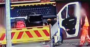 Disgust as worker urinates in family's driveway - Hull Live