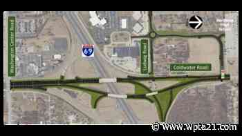 I-69, Coldwater Road interchange modification to begin next week - WPTA 21