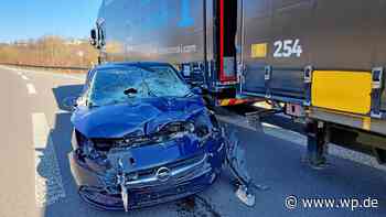 Unfall Siegen: Drei Verletzte bei schwerem Crash auf der HTS - WP News