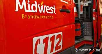 Brandweer ruimt oliespoor op langs Rijksweg (N36) in Izegem - HLN.be