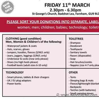 Farnham Help for Refugees to hold aid collection for Ukraine | altonherald.com - Alton Herald